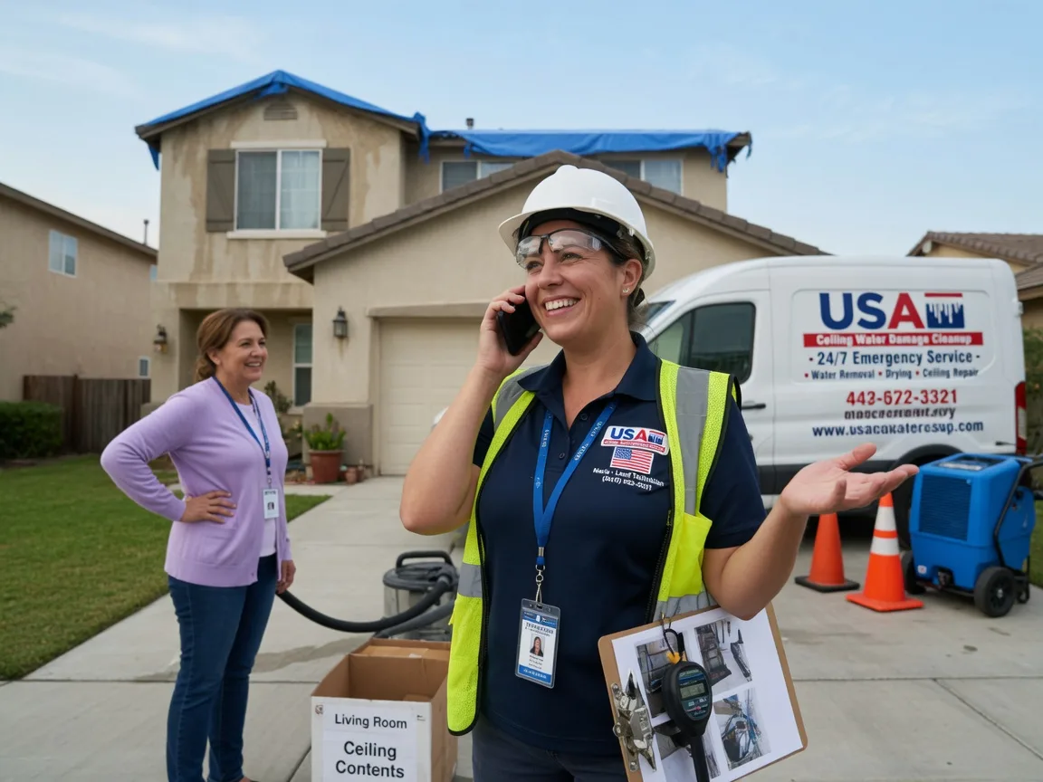 Ceiling Water Damage Restoration Ironside, OR FAQs